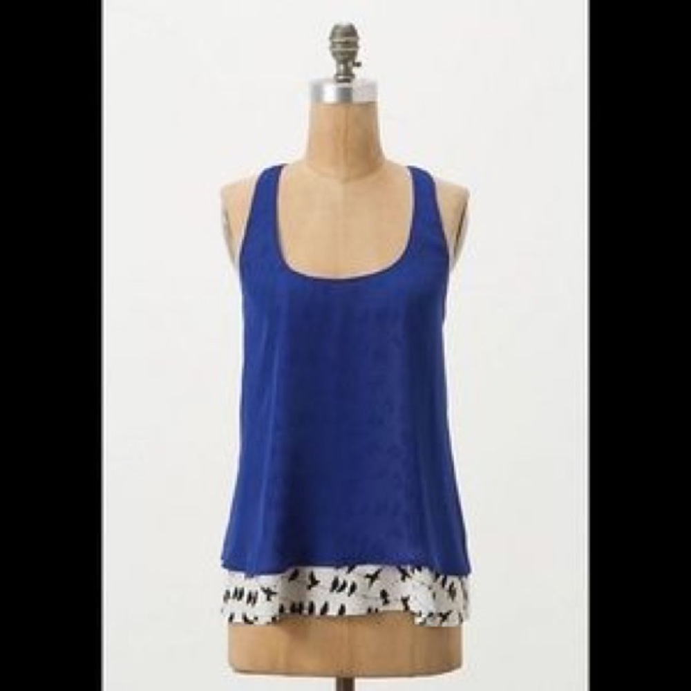 Anthropologie- Maeve “Take Flight Tank”